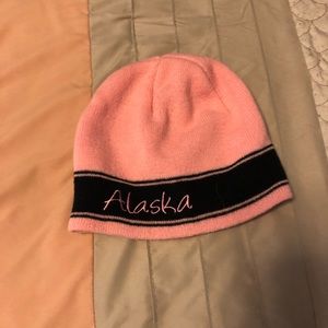 Pink hat